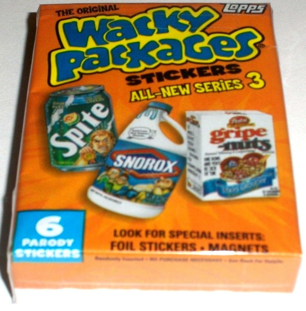 2008 WACKY PACKAGES POSTCARDS SERIES 2 COMPLETE SET WITH ENVELOPE  @@ NEW @@ 