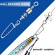 thumbnail image 4 of Rawiri - Broche de pesca con conector de acero inoxidable, broche giratorio para pesca, rodamiento de barril, 4 of 6