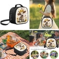 thumbnail image 6 of Uorisanigo Sunflower Cow School Bag Set of 4, Lightweight Kids Backpack with Lunch Box Pencil Case Water Bottle Sleeve, 17 inch SchoolBag Set Elementary Middle School Bookbag, 6 of 7