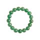 thumbnail image 1 of Pulsera de perlas de aventurina de 12 mm para mujer de 2025 con diseño elástico, 1 of 1