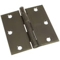 thumbnail image 1 of N830-178 3 in. Antique Brass Door Hinge, 1 of 1