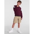 thumbnail image 2 of Wonder Nation Boys' Varsity Fleece Hoodie, Sizes 4-18 & Husky, 2 of 6