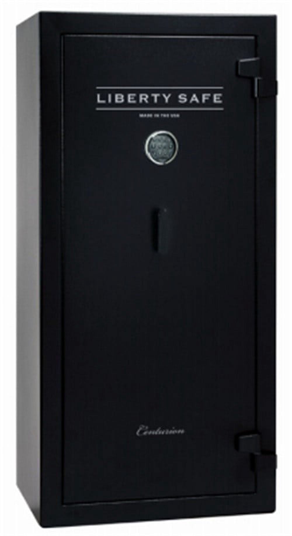 Liberty Safe Military Style 24 Pistol Gun Safe with Anti Drill Lock Protection, Steel