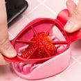 thumbnail image 2 of Advancent Disfrute siempre de rodajas de fresa uniformes con el eficiente cortador de Versatile Strawberry Cocina y Comedor Conjunto rosa de tres piezas., 2 of 6