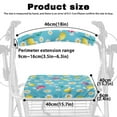 thumbnail image 6 of HELLHERO Seat & Back Cover Protection Covers Rollator Seat Back Cover & Daisy Easter Egg Anti-Slip Cover Secure Fit for The Elderly, 6 of 7