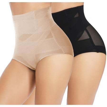 

VASLANDA Body Shaper Tummy Control Panty - Shapewear for Women 2 Pack