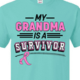 thumbnail image 4 of Inktastic My Grandma is a Survivor Breast Cancer Awareness T-Shirt, 4 of 5