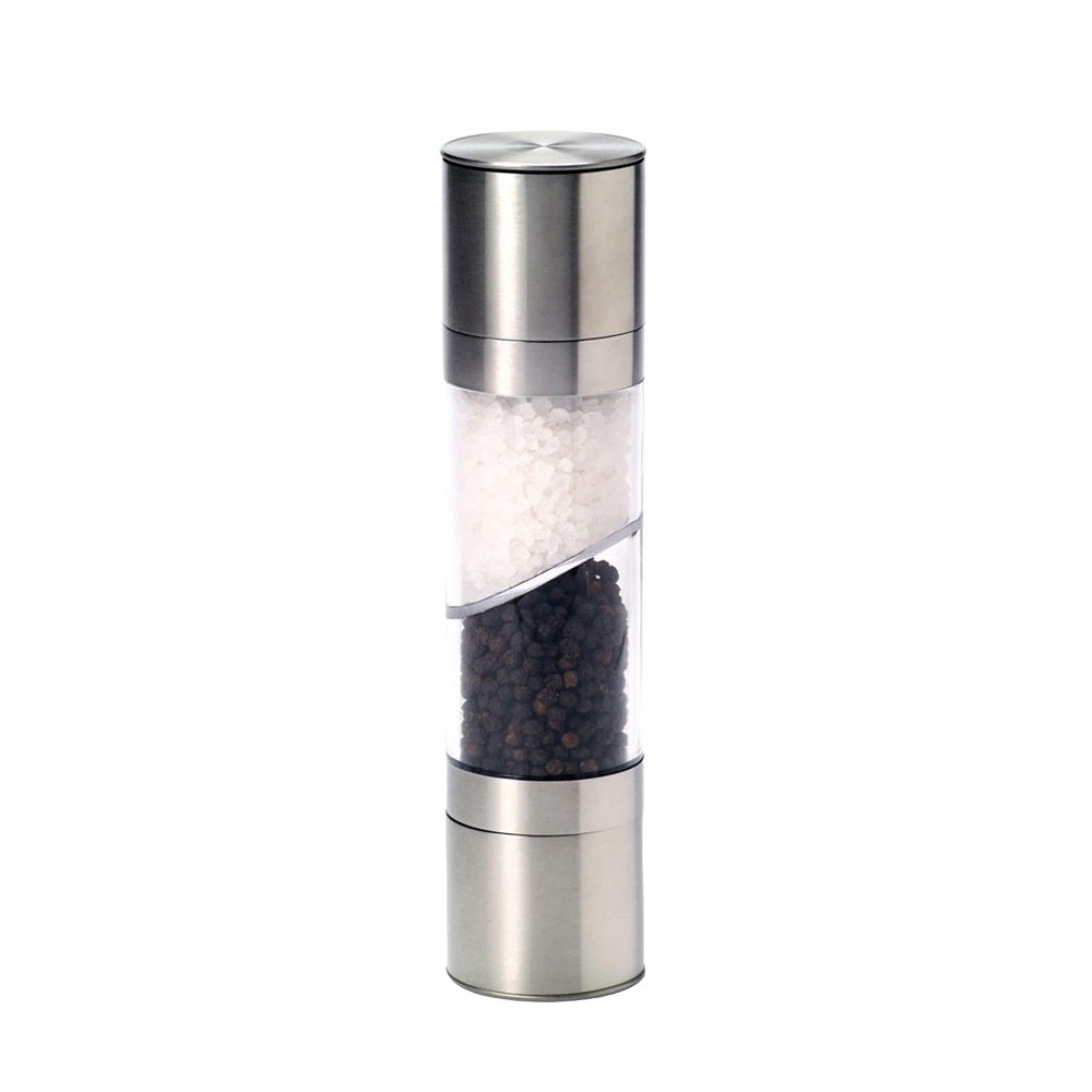 Kamenstein DualAction Salt and Pepper Grinder with Free Spice Refills
