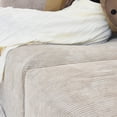 thumbnail image 4 of bokifol Oversized Cloud Couch for Living Room,Convertible Sectional Couch with 2 Ottoman,4 Seater Large Modular Sectional Sofa,Beige, 4 of 7