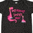thumbnail image 4 of Inktastic My Nanny Loves Me Girls Baby Bodysuit, 4 of 5