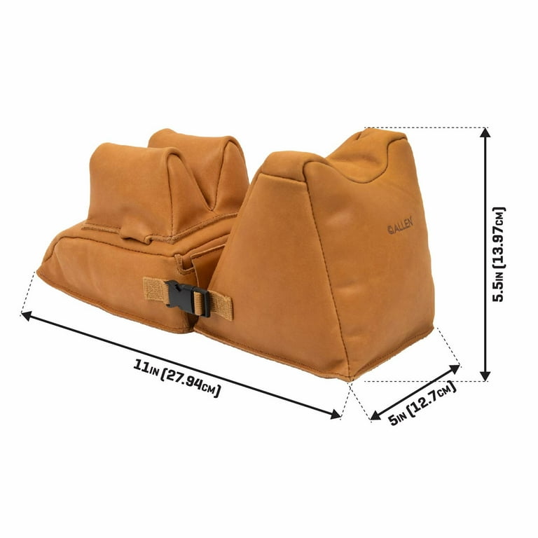 Allen Company Longmont Leather Filled Front & Rear Shooting Rest