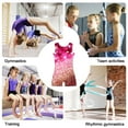 thumbnail image 4 of Aideaone Girls Gymnastics Leotards Toddler Unitard Biketard Clothes Cute Kid Dance Outfit 2-10T, 4 of 5