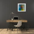 thumbnail image 3 of Tienhaara, Michael 26x26 White Modern Wood Framed Museum Art Print Titled - Galactic II, 3 of 4