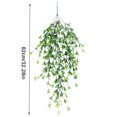 thumbnail image 2 of Worallymy Vid colgante artificial para bodas fiestas eventos plantas de pared decoración para el hogar oficina planta de plástico falsa verde Worallymy JD735807299, 2 of 7