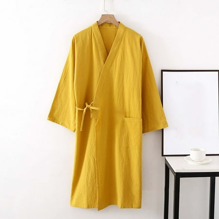 

Mrat Pajama Sets Button Up Pajama Ladies Fashion Robe Bathrobe Three Quarter Sleeve Soft Autumn Pajamas Short Sleeve Pajama Silk Sleepwear