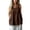 #0301-Brown, variant on Womens Tank Tops Solid Color Sleeveless Scoop Neck Pocket Detail Loose Fit Breathable Soft Pullovers Casual Daily Blouses Simple Style Gift