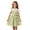 00-Green248, variant on Lullu Girls Bavarian Dirndl Dress Traditional Oktoberfest Square Neck Sleeveless Dress Apron, Green, Sizes 3-12