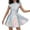 Multicolour, variant on Women'S Sequin Dress Hot Gold Leather Solid Color Pleated Skirt Costume Women'S Club Night Out Dresses L
