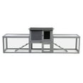 thumbnail image 5 of Large three box rabbit cage,for Indoor and Outdoor Use, Gray, 5 of 9