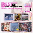thumbnail image 5 of Sevgili Kit sellador de pintura de diamantes 240ML con cepillos sellador pegamento para rompecabezas adultos accesorios y herramientas de pintura de diamantes 8OZ, 5 of 5
