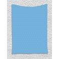 thumbnail image 1 of Abstract Tapestry, Modern Pattern of Repeating Striped Triangular Motifs in Monochrome Style, Wall Hanging for Bedroom Living Room Dorm Decor, 40W X 60L Inches, Sky Blue Pale Blue, by Ambesonne, 1 of 2