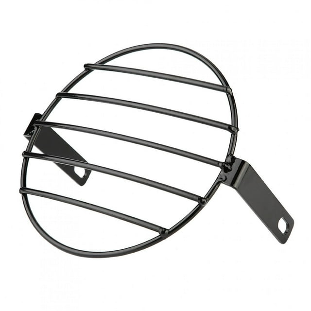 Motorcycle Headlight Grill,7inch Retro Metal Motorcycle Headlight Grill Cover Headlight Grill Exceptional Reliability