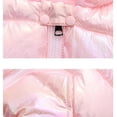 thumbnail image 7 of Baby Girls Coat Toddler Kids Baby Boys Girls Fashion Cute Solid Color Colorful Windproof Padded Clothes Jacket Hooded Coat New Fall Jackets Winter Outerwear Pinks 2-3T, 7 of 7
