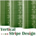 thumbnail image 5 of Christmas Shower Curtain White Snowflake on Red Shower Curtains for Bathroom Waterproof Fabric Winter Shower Curtain Happy New Year Xmas Decor Shower Curtain Set 72x72 Inches with Hooks, 5 of 6