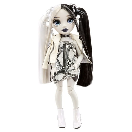 Shadow High Series 1 Heather Grayson- Grayscale Fashion Doll. 2 Grey Designer Outfits to Mix & Match with Accessories, Great Gift for Kids 6-12 Years Old and Collectors
