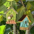 thumbnail image 5 of BQBQERT Bird Nest for Hummingbird Craft Nest Cage Outdoor Toy for Hummingbird, 5 of 14