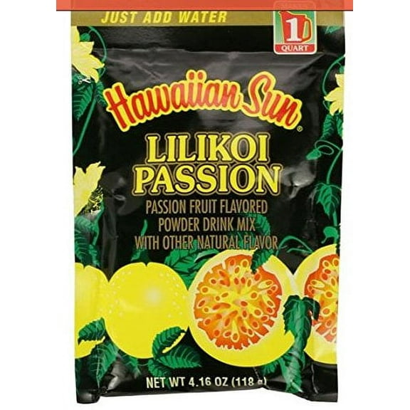 Sun Lilikoi Passion Powder Drink Mix 4.16 oz. (PACK OF 4 BAGS)