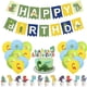 thumbnail image 1 of Decoraciones para fiestas de cumpleaños de dinosaurios Globos de dinosaurios, cortinas, para fiestas infantiles temáticas de dinosaurios, duchas, celebraciones., 1 of 2