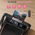 thumbnail image 4 of SONITU Powerful 2.5HP Walking Pad with 15% Incline & Handle, 6.3MPH Foldable Treadmill for Home, Compact Design with LED Display, Supports 300Lbs, 4 of 13