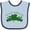 Blue and Navy, variant on Inktastic My 1st St. Patrick's Day with Plaid Shamrocks Boys or Girls Baby Bib