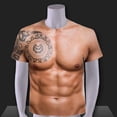 thumbnail image 4 of Funny Men' T Shirt Short Sleeve Strongman Abdominal Tops, 4 of 7