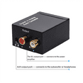 thumbnail image 2 of Digital Audio Decoder 3.5mm Jack Coaxial Optical Fiber Digital to Analog Audio Converter SPDIF Digital Audio Amplifier, 2 of 6