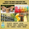 thumbnail image 4 of CLR Brands Outdoor Furniture Cleaner, 26 oz. Spray Bottle, Cleans Outdoor Surfaces, 4 of 8