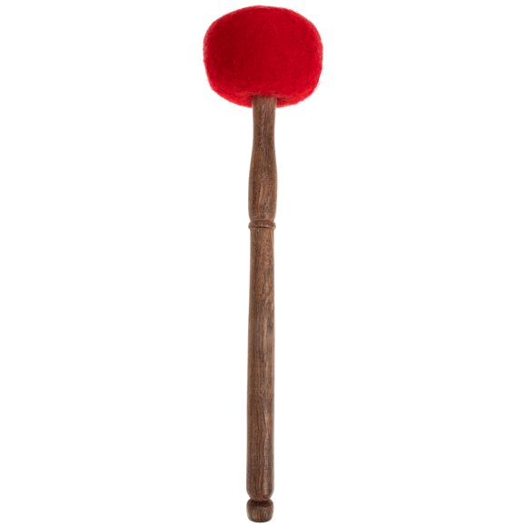 BRIGHTFUFU Mazo de fieltro para cuenco tibetano, golpeador de cuenco tibetano, palo de madera para cuenco sonoro