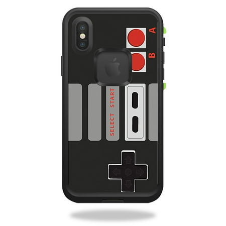 Skin For LifeProof FRĒ iPhone X - Retro Gamer 3 | MightySkins Protective, Durable, and Unique Vinyl Decal wrap cover | Easy To Apply, Remove, and Change (Best Ar Games For Iphone X)