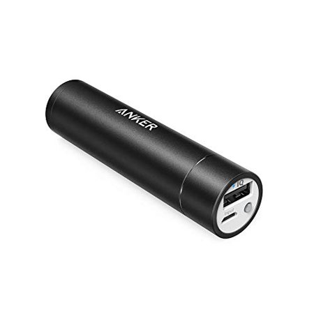 Anker PowerCore+ mini, 3350mAh Lipstick-Sized Portable Charger (3rd Generation, Premium Aluminum Power Bank)