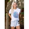 thumbnail image 3 of Perfect Day to Be Happy Inspirational Women's Plus Size Graphic Tee Brisco Brands 2X, 3 of 5