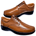 thumbnail image 2 of Zapato Piel Borrego Enco Footwear Cómodo Choclo para Pie Descanso Confort CG01 Cognac, 2 of 6