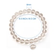 thumbnail image 3 of Natural Round Beads Stretch Bracelets 50~52mm, 3 of 4