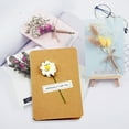 thumbnail image 2 of facefd Dry Flower Craft Paper Greeting Card Retro New Year Christmas Valentine's Day DIY Gift Card, 2 of 6