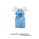 thumbnail image 3 of Xihbxyly Toalla de Baño con Capucha, Microfibra Suave, Fibra Absorbente, Bonito Diseño de Orejas, Cálida y Acogedora, Perfecta para Después Del Baño, Apta para Bebés y Recién Nacidos, Tamaño 70 X 140, 3 of 7