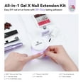 thumbnail image 2 of SAVILAND Gel Nail Kit with 500 Short Almond Tips, Electric Nail Drill, Nail Glue, 2 of 7