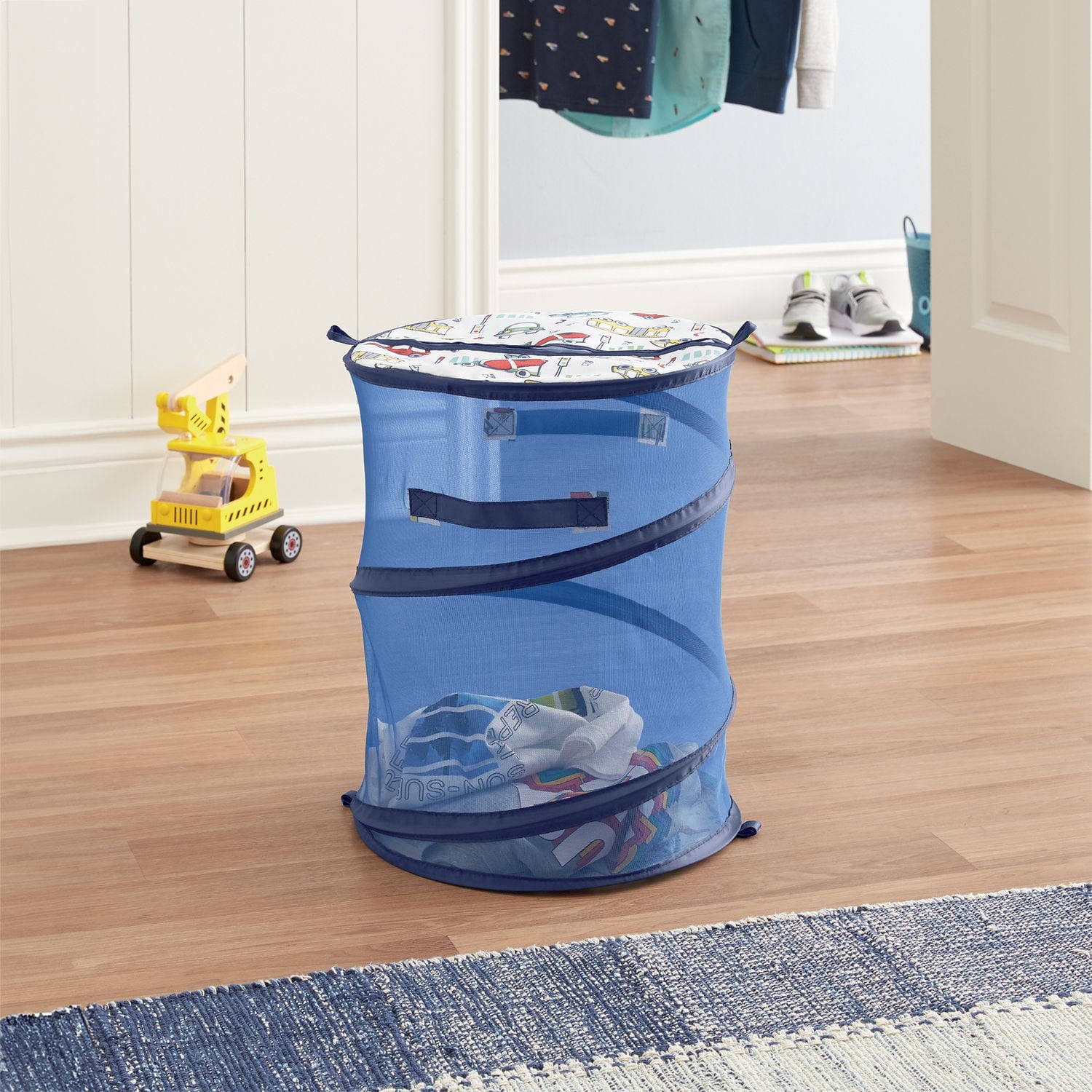 Mainstays Kids Pop Up Hamper - Cars