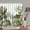 Style 02, variant on Tropical Jungle Plants Shower Curtain Rainforest a Banana Palm Green Leaves Scenery Bathro