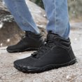 thumbnail image 3 of Botines Con Forro Cálido Botas Nieve Invierno Impermeables Antideslizantes para Viajes Al Aire Libre, 3 of 9