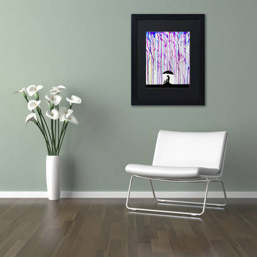 Trademark Fine Art 'Cradle' Canvas Art by Marc Allante, Black Matte, Black Frame